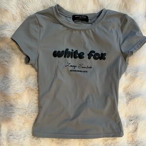 White fox lounge essentials baby T xs
